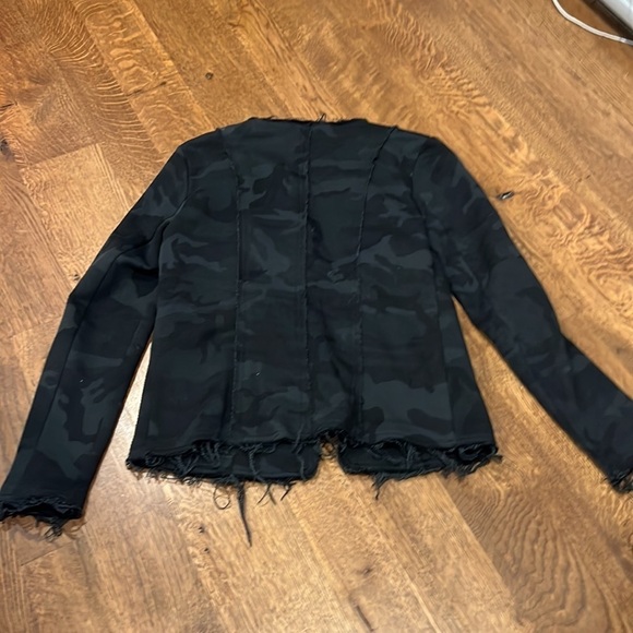 Drew Women’s Blazer Green and Black Size XS - Picture 4 of 4